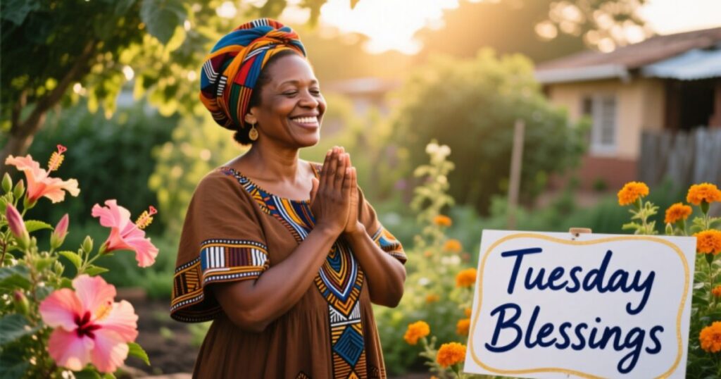 African American Tuesday Blessings
