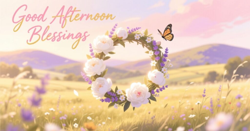 Beautiful Good Afternoon Blessings