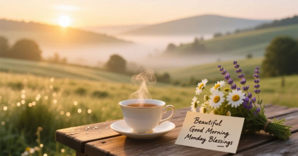 Beautiful Good Morning Monday Blessings