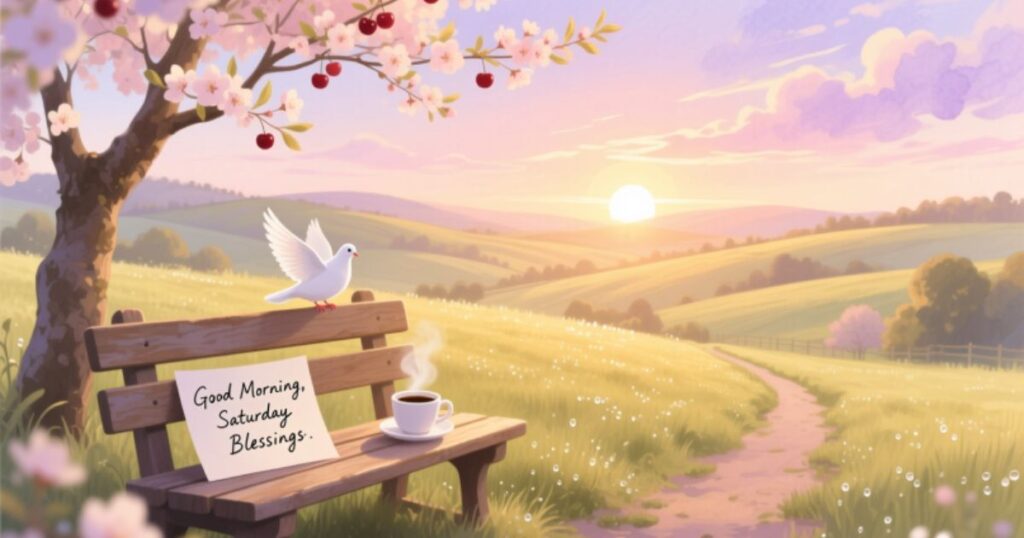 Beautiful Good Morning Saturday Blessings to Start Your Day