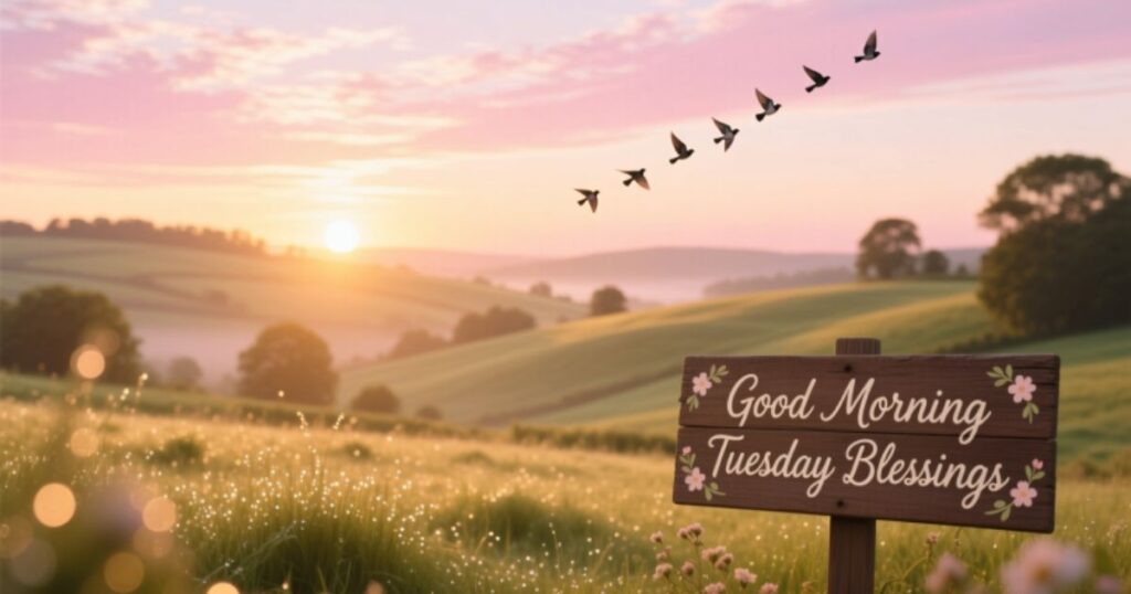Beautiful Good Morning Tuesday Blessings