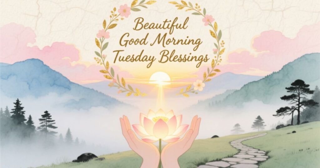 Beautiful Good Morning Tuesday Blessings