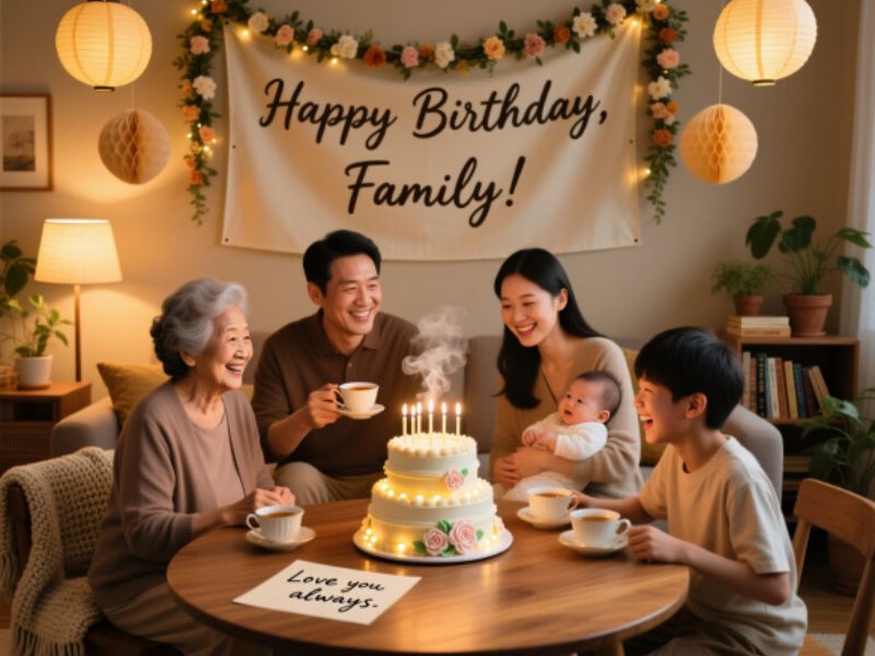 Birthday Blessings for Family Members