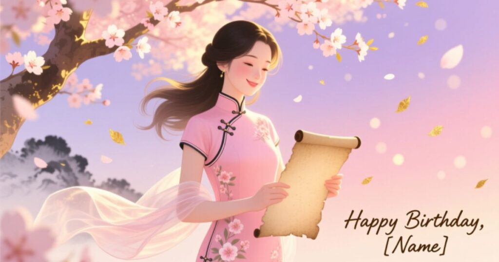 Birthday wishes for my female namesake