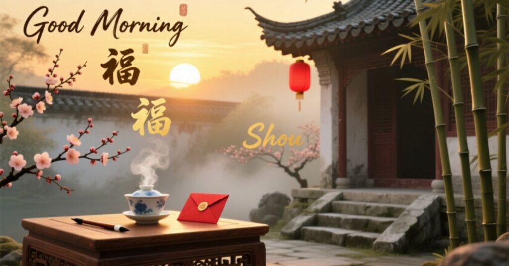 Blessing with Good Morning