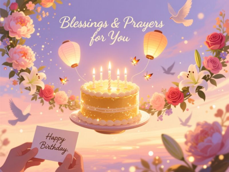 Celebrate Life with Happy Birthday Blessings and Prayers