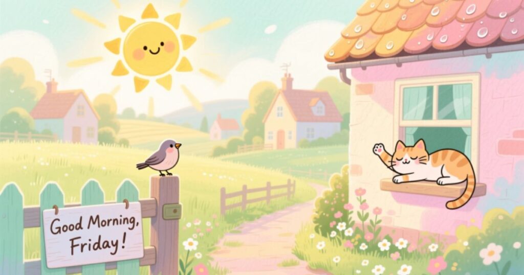 Cute Good Morning Friday Images