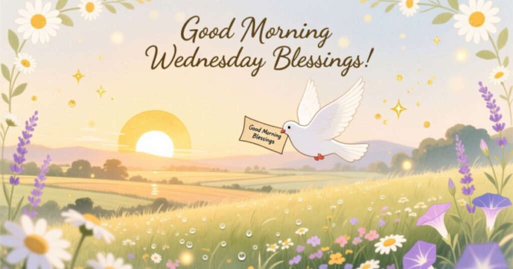 Delightful Good Morning Wednesday Blessings