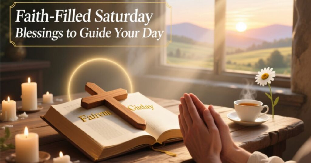 Faith-Filled Saturday Blessings to Guide Your Day