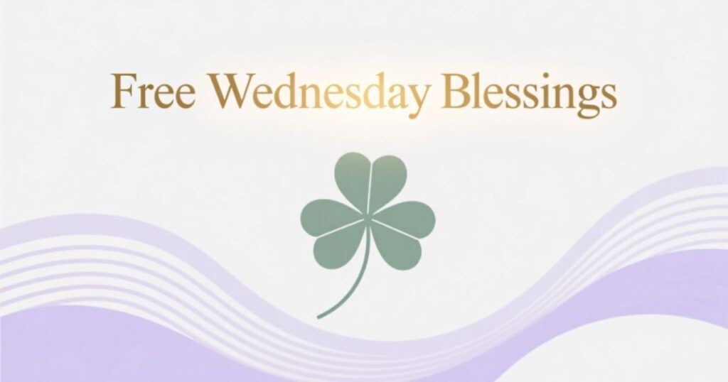 Free Wednesday Blessings