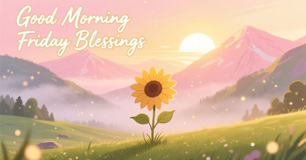 Good Morning Friday Blessings