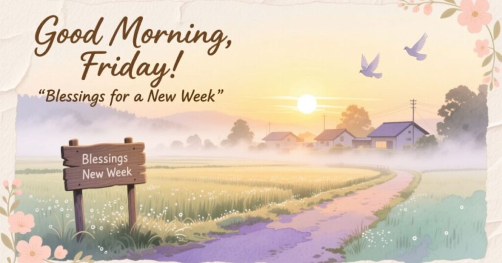 Good Morning Friday Blessings Quotes