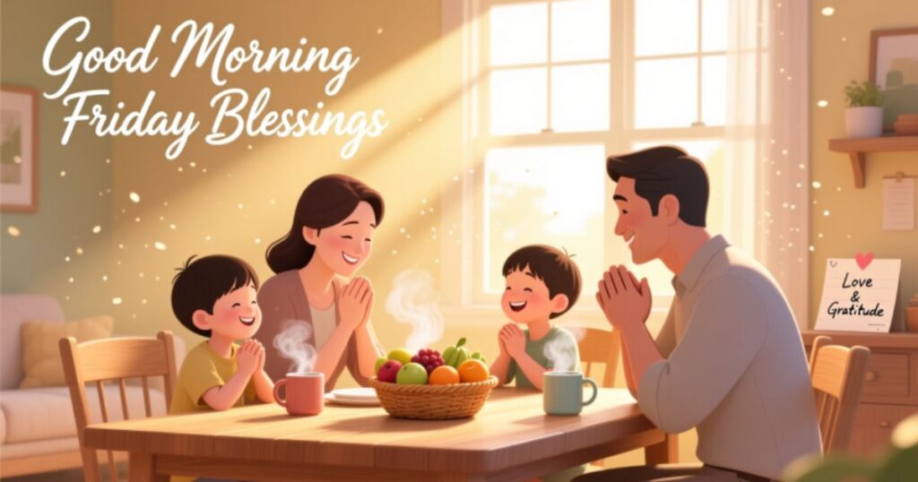 Good Morning Friday Blessings for Family and Friends