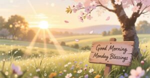 Good Morning Monday Blessings