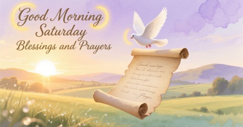 Good Morning Saturday Blessings and Prayers