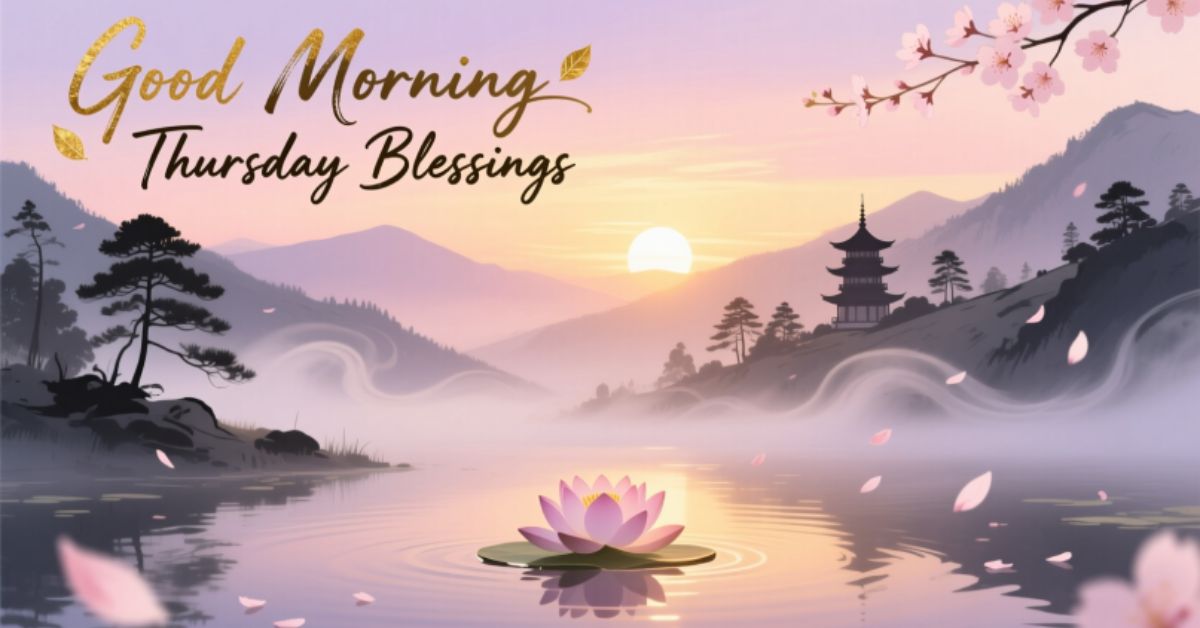 Good Morning Thursday Blessings