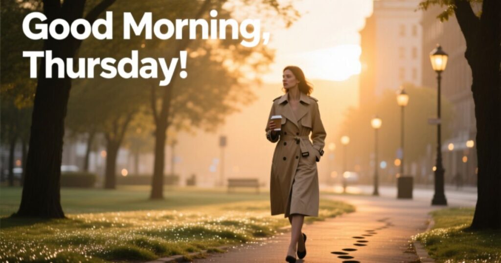 Good Morning Thursday Captions for Social Media