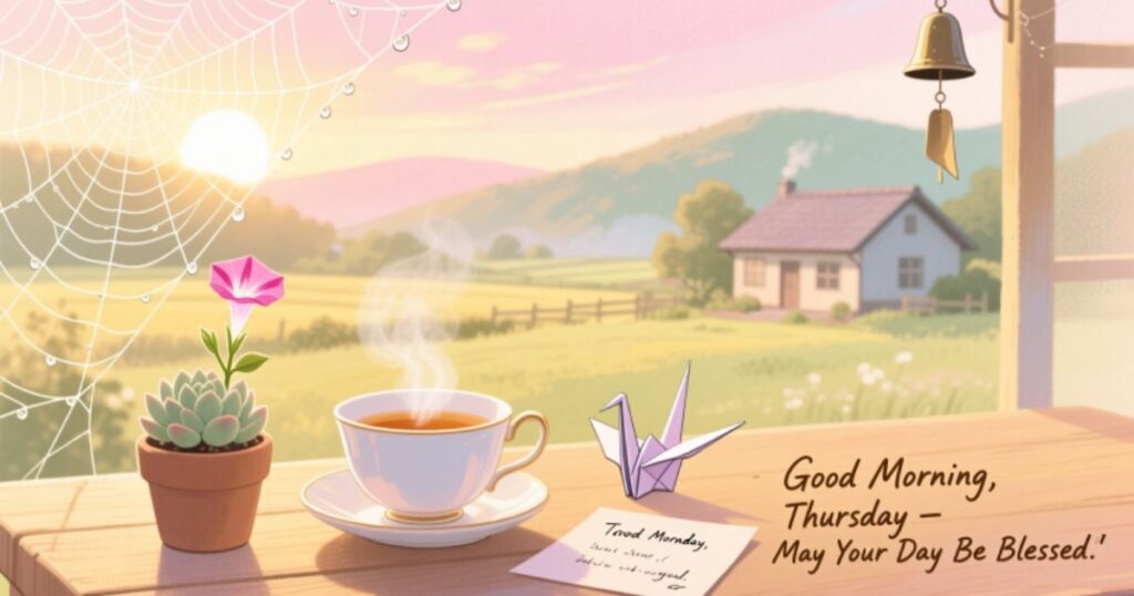Good Morning Thursday Images with Blessings and Sayings