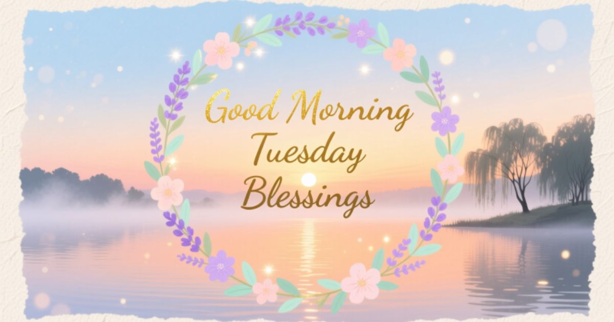 Good Morning Tuesday Blessings