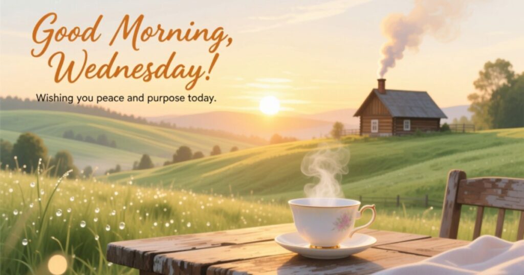 Good Morning Wednesday Wishes