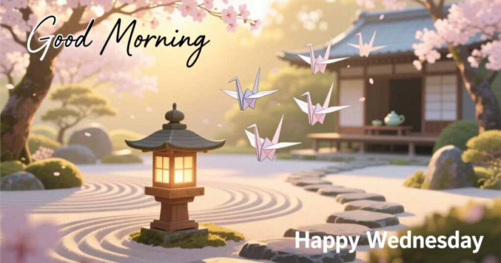 Good Morning and Happy Wednesday Blessings Images