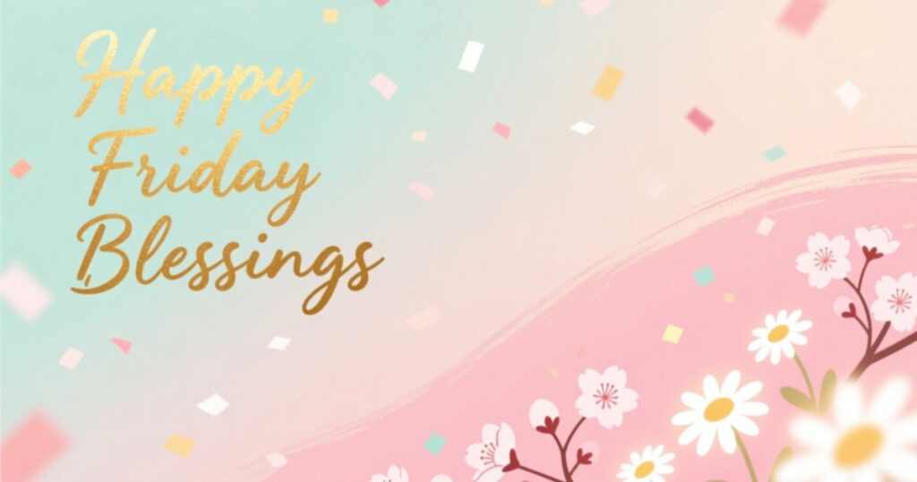 Happy Friday Blessings