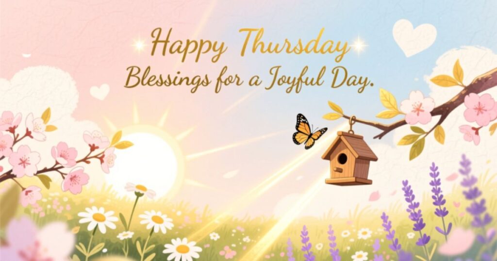 Happy Thursday Blessings for a Joyful Day