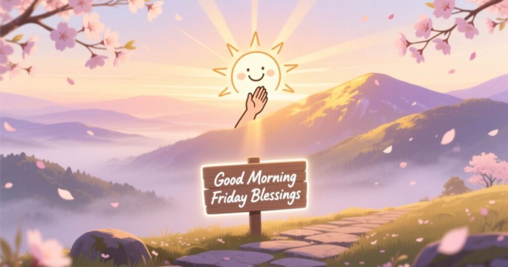 Motivational Good Morning Friday Blessings