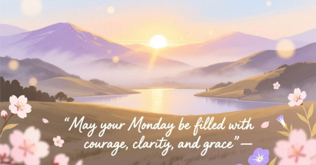 Motivational Monday Morning Blessings Quotes