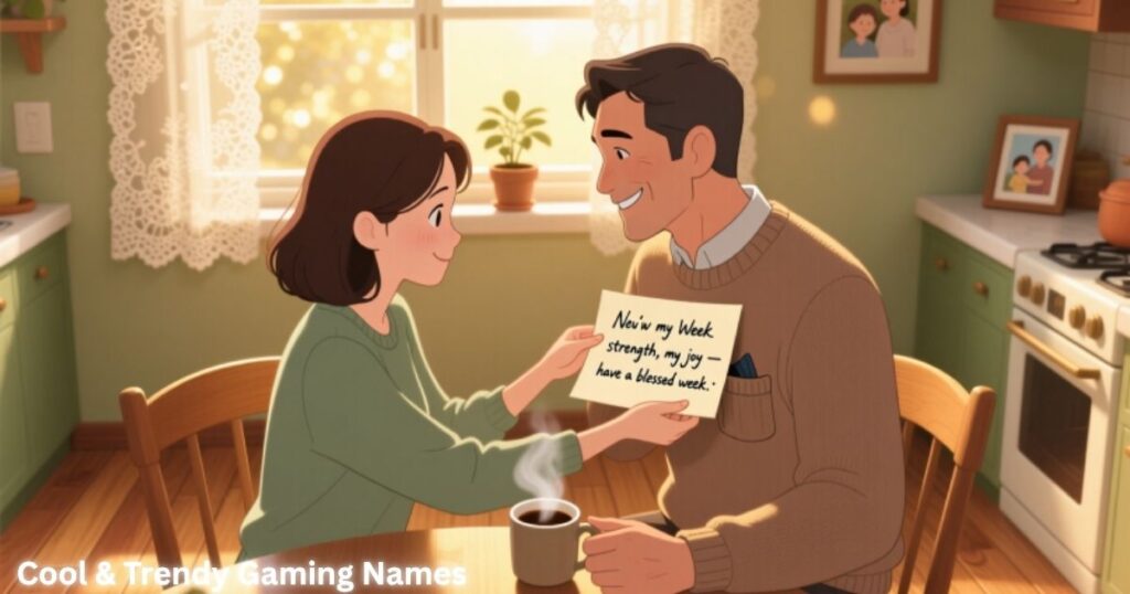 New Week Blessings for My Husband