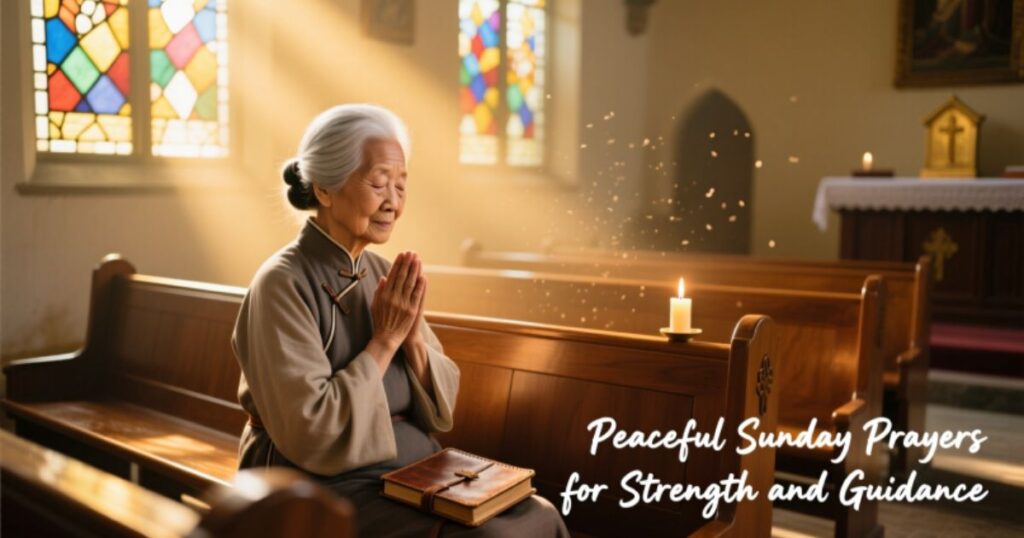 Peaceful Sunday Prayers for Strength and Guidance