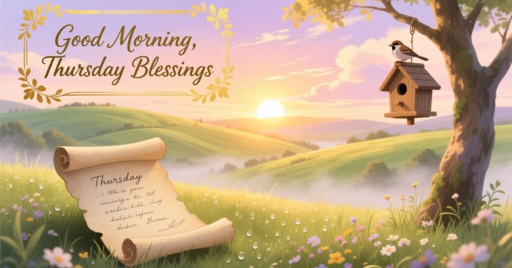 Positive Good Morning Thursday Blessings