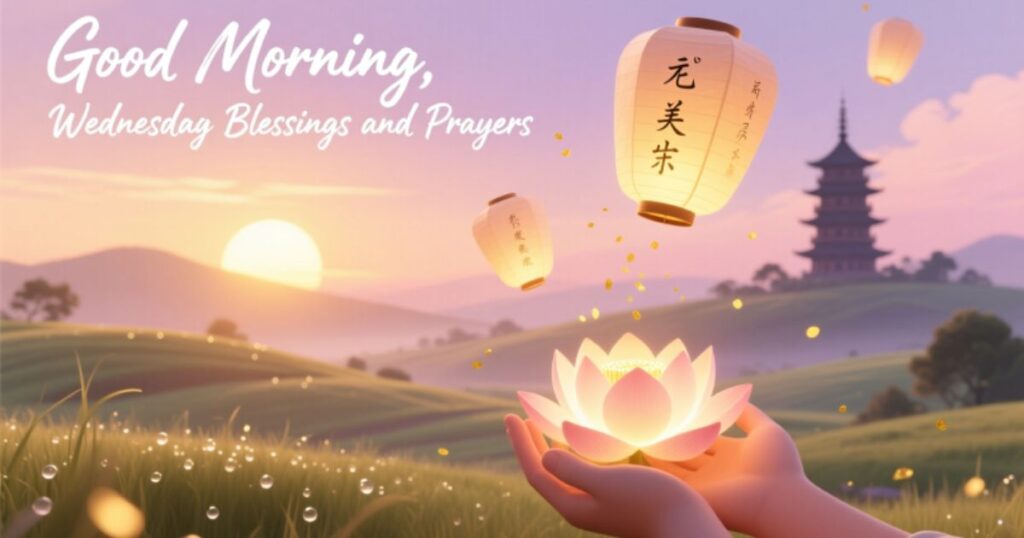 Positive Good Morning Wednesday Blessings and Prayers