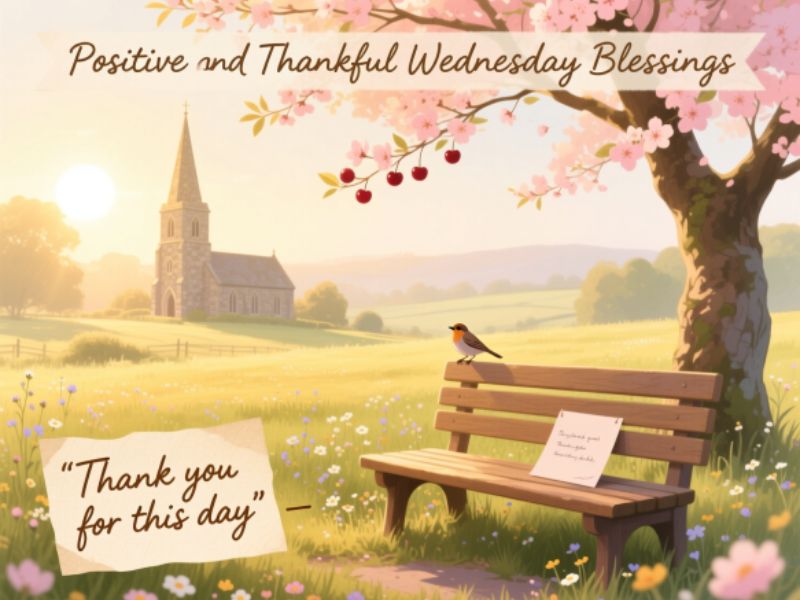 Positive and Thankful Wednesday Blessings