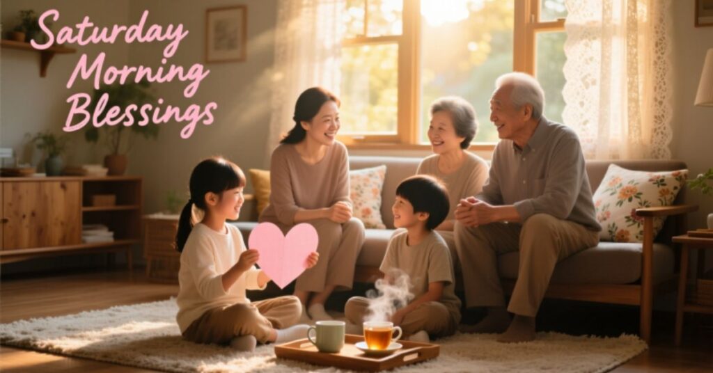 Saturday Morning Blessings for Family and Loved Ones
