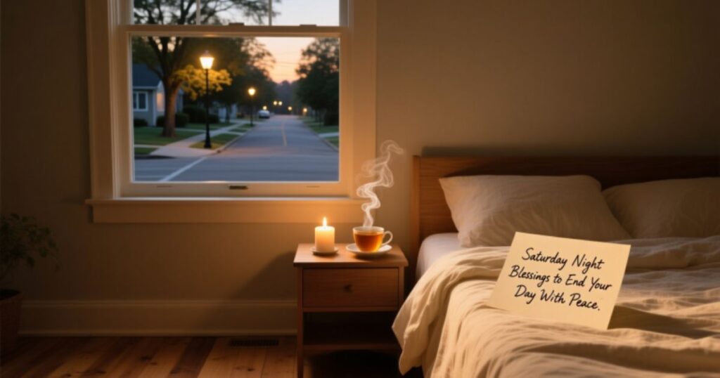 Saturday Night Blessings to End Your Day with Peace