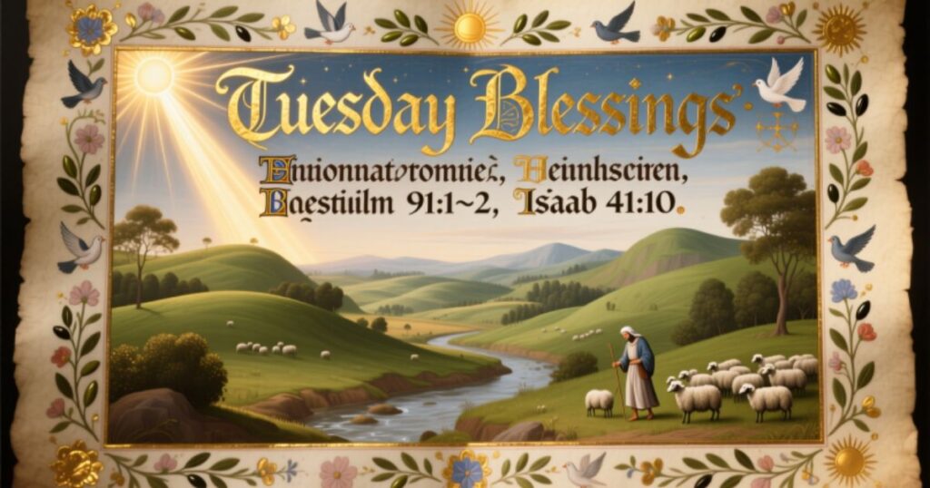 Tuesday Blessings Bible Verses
