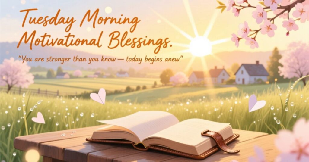 Tuesday Morning Motivational Blessings Quotes