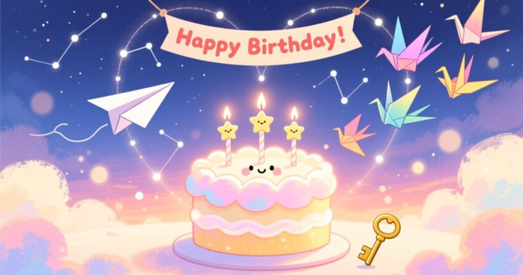 Visual and Card-Based Birthday Blessings