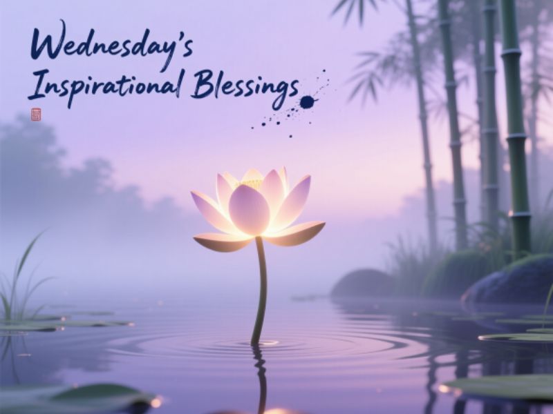 Wednesday's Inspirational Blessings