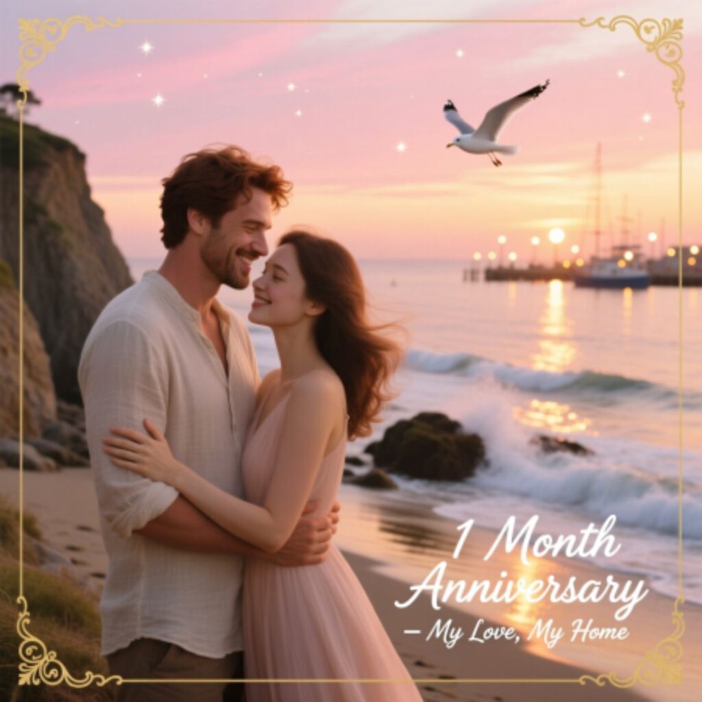 1 month anniversary Wishes for Husband