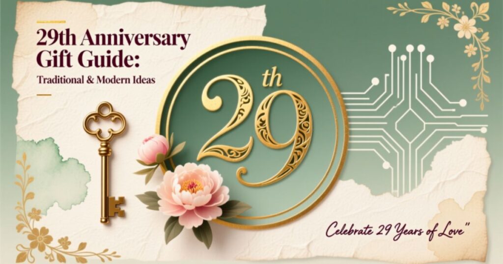 29th Anniversary Gift Guide: Traditional & Modern Ideas
