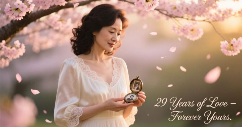 29th Anniversary Gift for Her