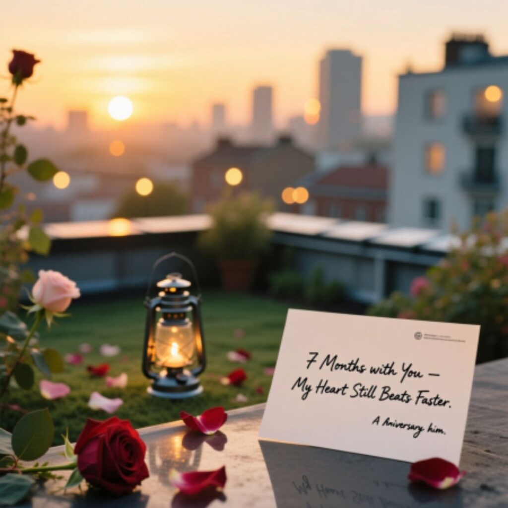 7 Month Anniversary Text for Him