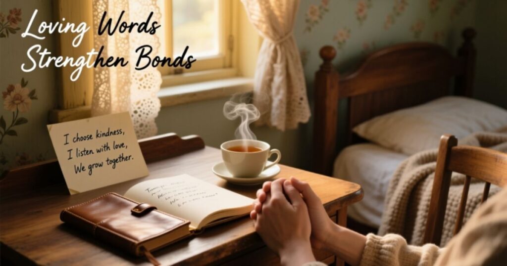 A Tuesday Prayer for Strong Relationships and Loving Words