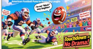 American Football Puns to Score Big Laughs