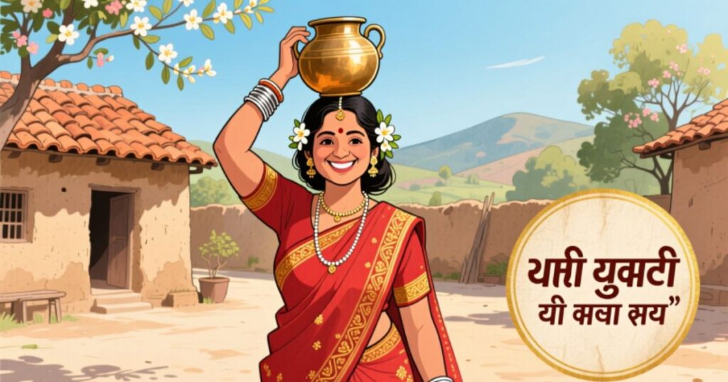 Beautiful Marathi Mulgi Captions for Instagram