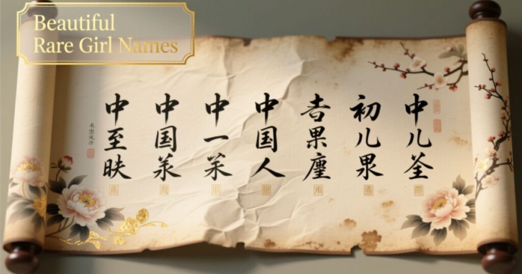 Beautiful Rare Girl Names