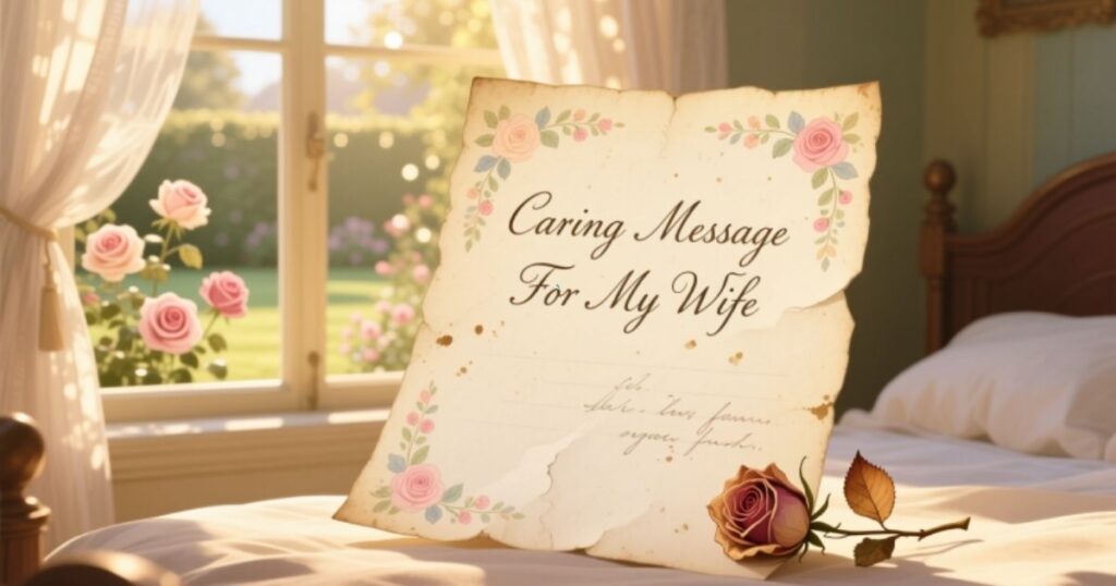 Caring Message For My Wife