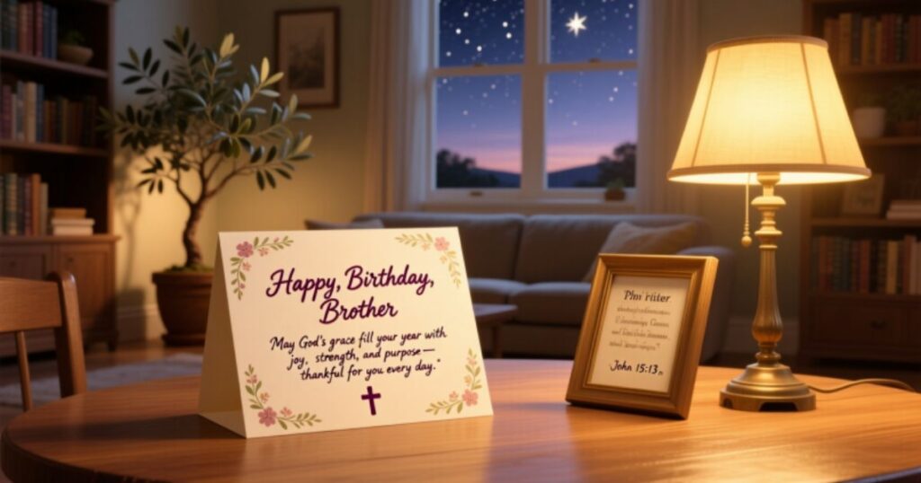 Christian Birthday Wishes for a Brother